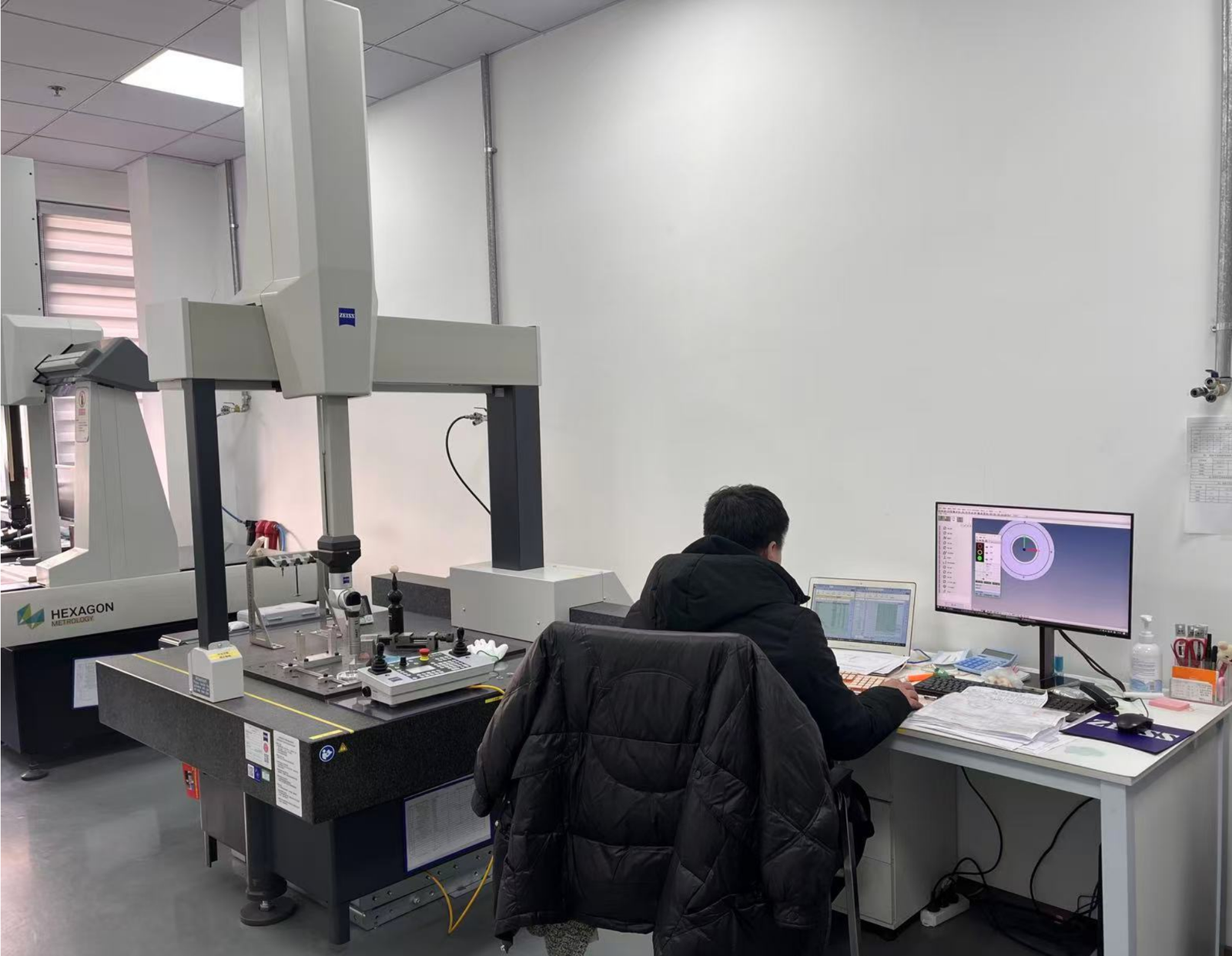 ZEISS and HEXAGON coordinate measuring machines